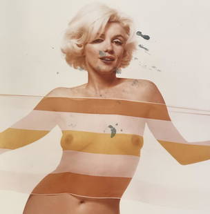 Marilyn MONROE from BERT STERN Last Swing glossy litho: Marilyn MONROE from BERT STERN Last Swing glossy litho , see damage on border, could be behind frame Approximate measurements: 24 x 20 inches Materials: paperShipping cost: $40. Different rate to