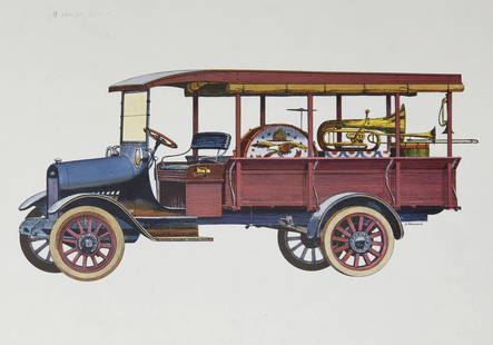 D ROMANO 1918 CHEVROLET color litho: D ROMANO 1918 CHEVROLET color litho Approximate measurements: 14 x 11 inches Materials: paperShipping cost: $9. Different rate to California, Alaska, Hawaii and all International apply.