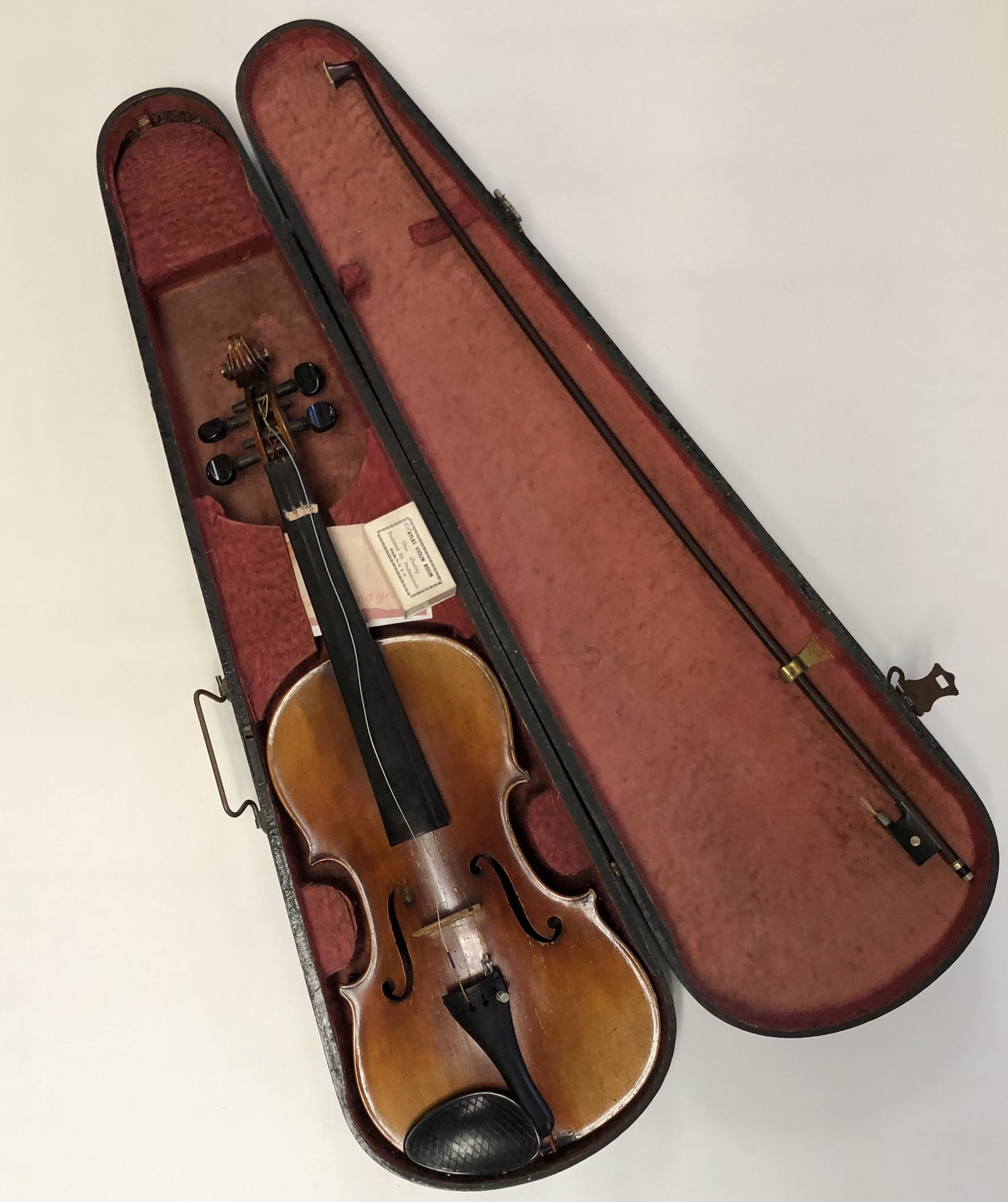 STRADIVARIUS copy Grand Concert Violin GERMANY hard (1 of 9)