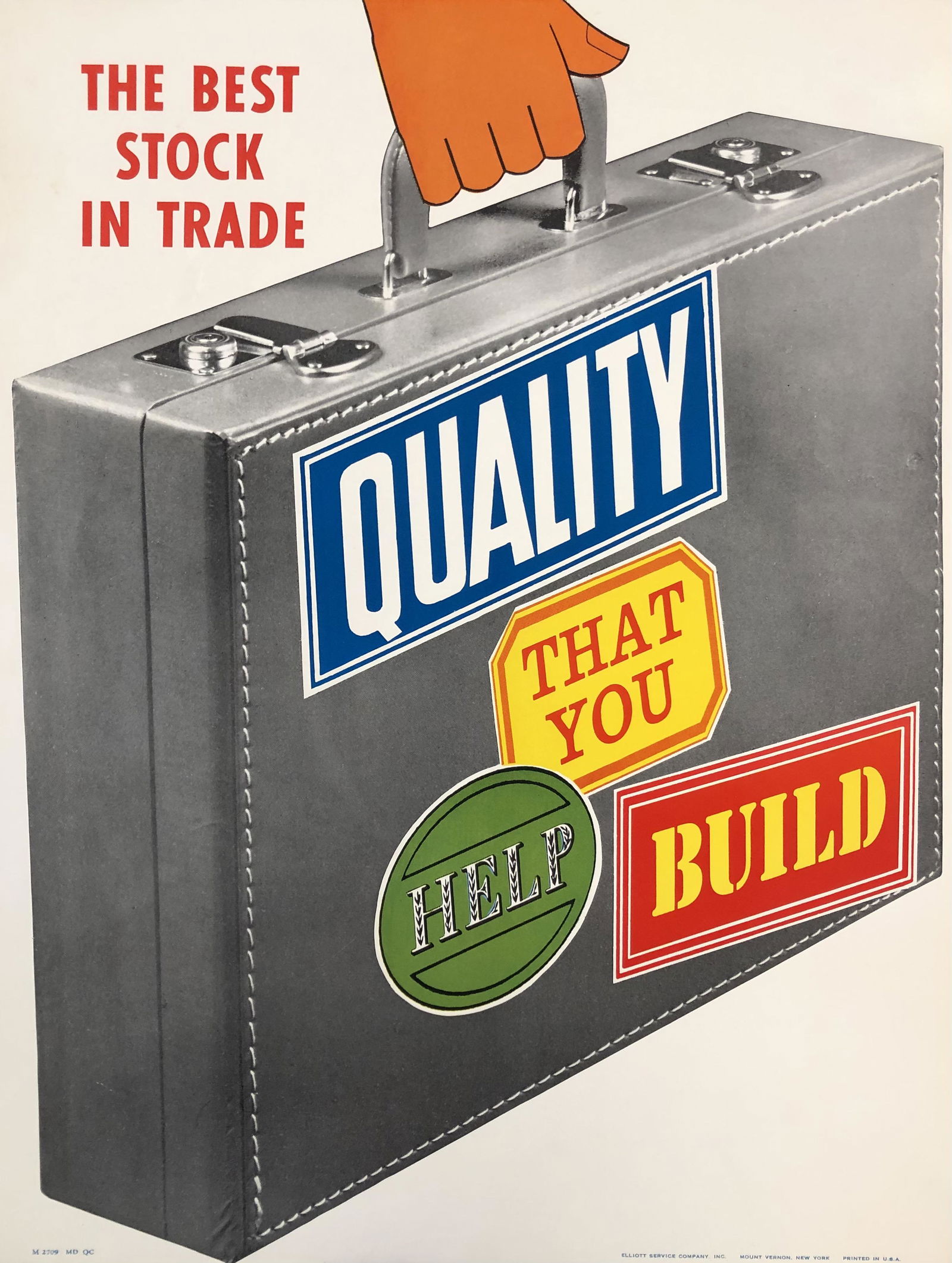 Motivational Poster: The Best Stock in Trade, Quality (1 of 5)