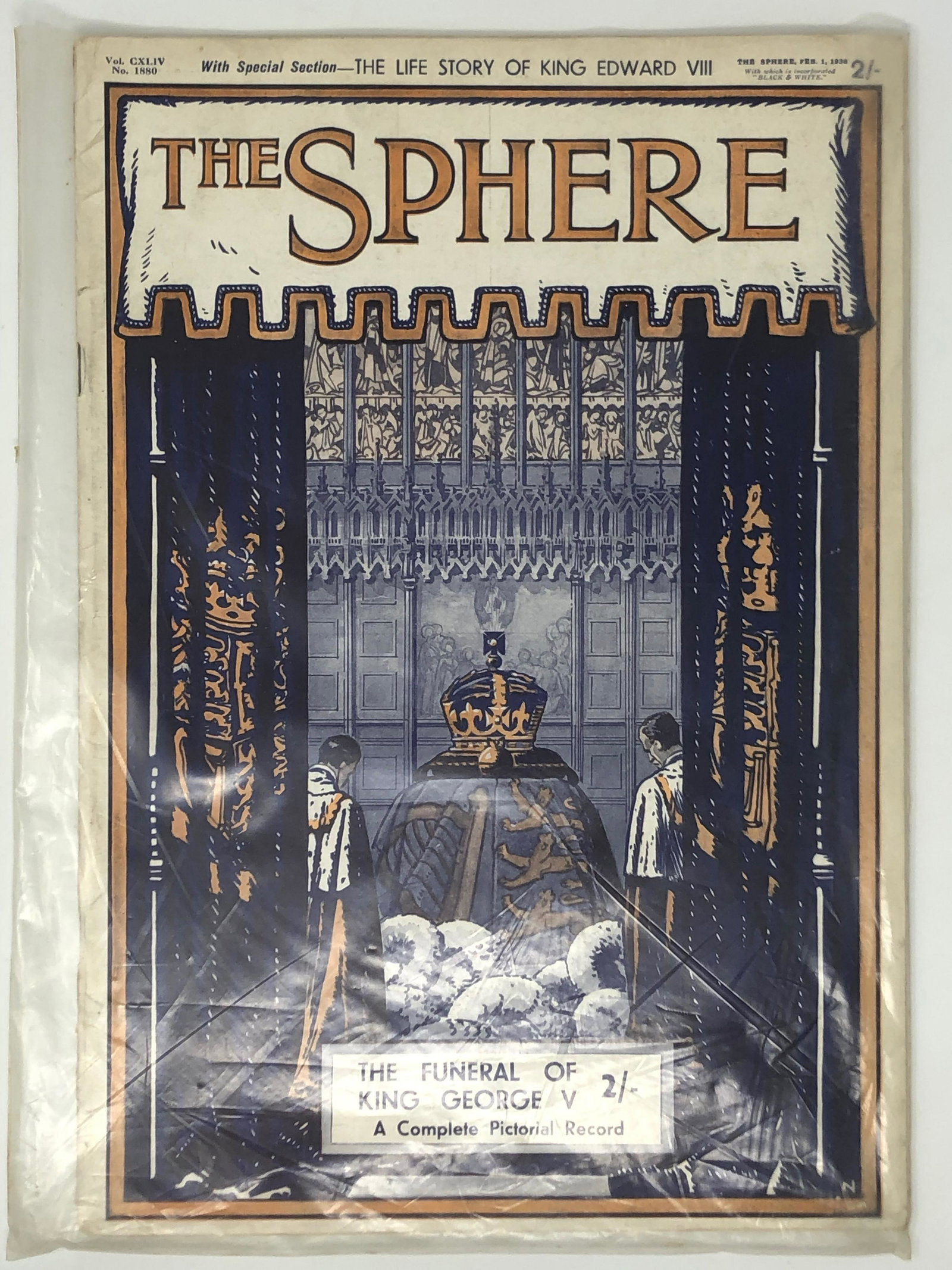 The ILLUSTRATED LONDON NEWS, Record of the Lying n (1 of 2)