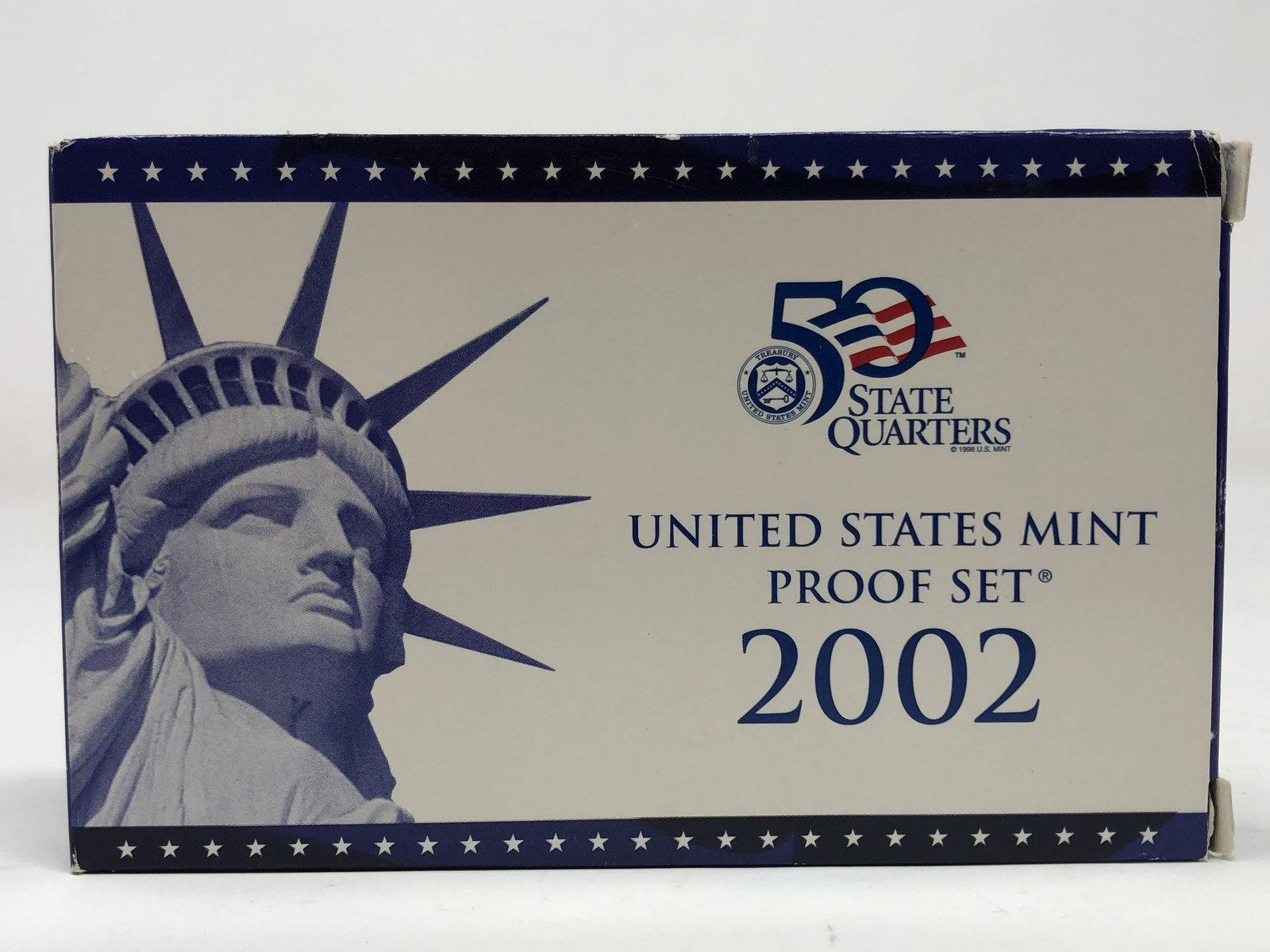 2002 proof set S mint San Francisco 2 holders 10 coins: 2002 proof set S mint San Francisco 2 holders 10 coins Approximate measurements: 5.5 x 3.5 inches Materials: Cupro-nickel, Base metals, cardboard, lucite, paper Shipping cost: $7. Different rate to Ca