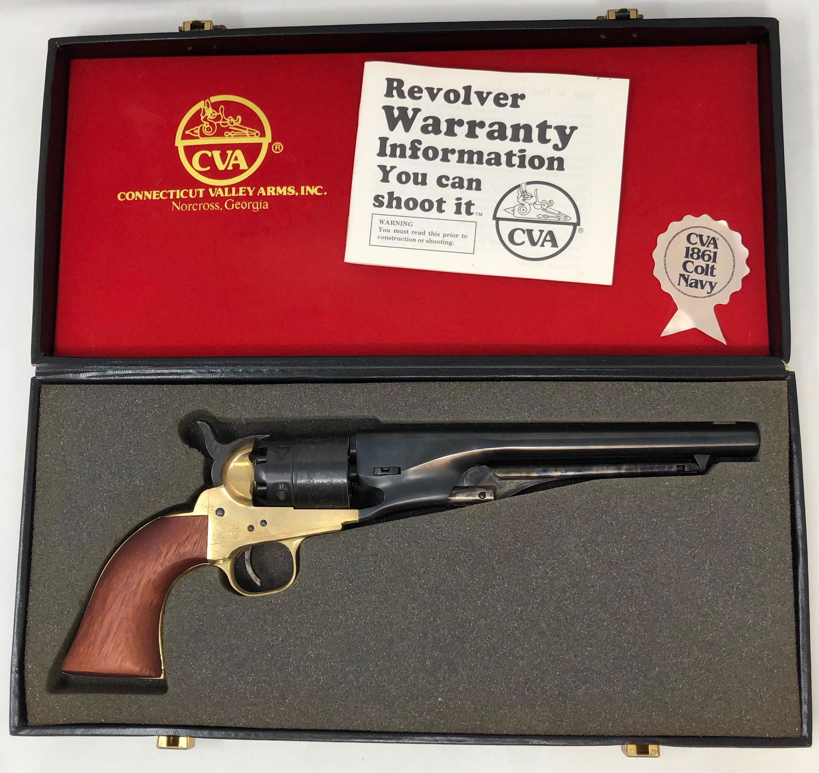 CVA Cap & Ball Black Powder 1861 Navy Revolver Barnebys