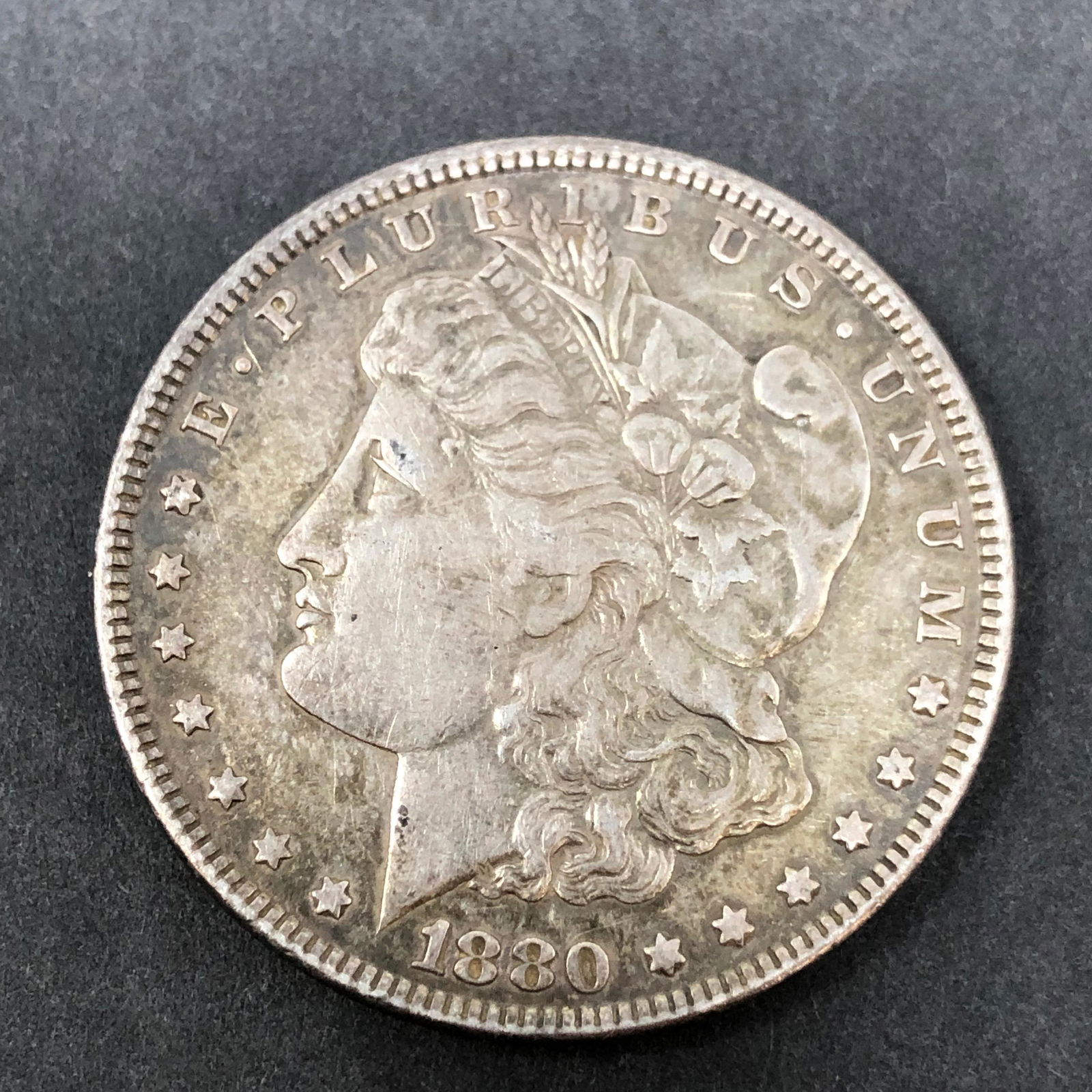 1880-P Morgan Silver Dollar 90% Silver (1 of 2)