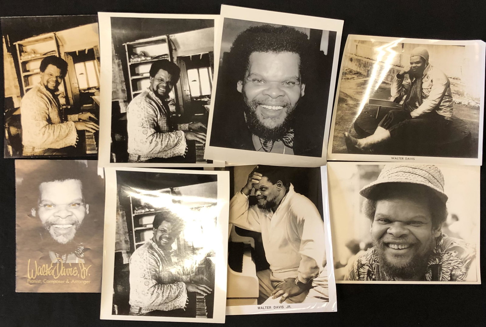 JAZZ GREAT Walter Davis Jr photos memorabilia (1 of 8)