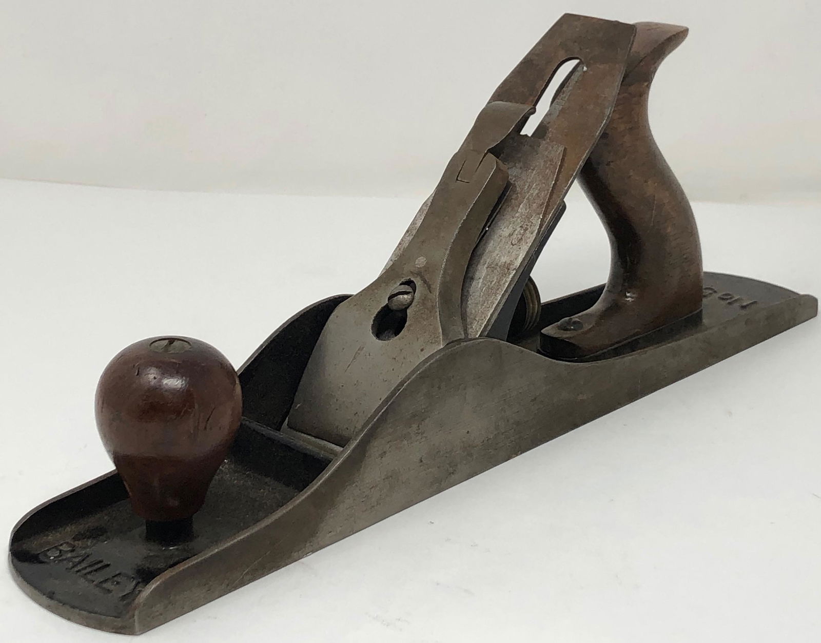 Antique BAILEY 14in No 5 WOOD PLANE (1 of 3)