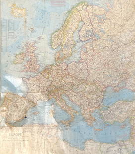 MAP/ Melvin M. Payne European Map Compiled and drawn: Description: MAP/ Melvin M. Payne European Map Compiled and drawn in the cartographic Division of the National Geographic Society Melvin M. Payne for the National Geographic MagazineMedium: Paper