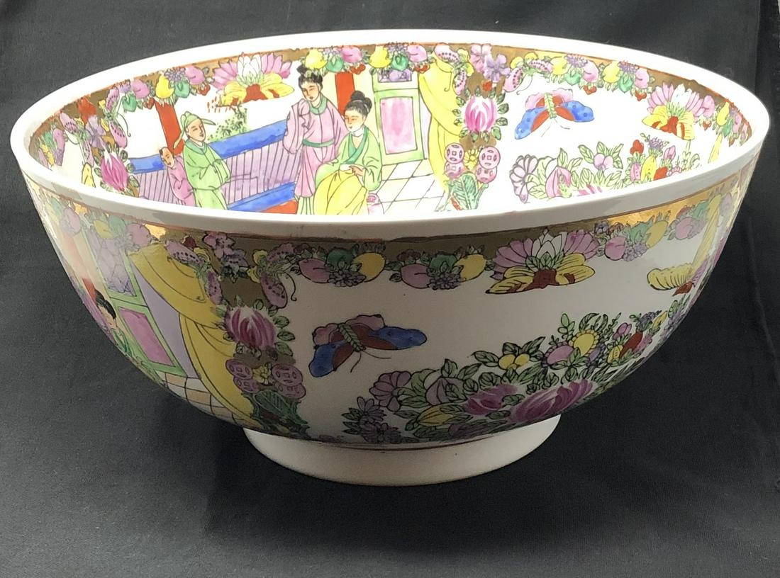 Antique Chinese Serving Bowl (1 of 3)