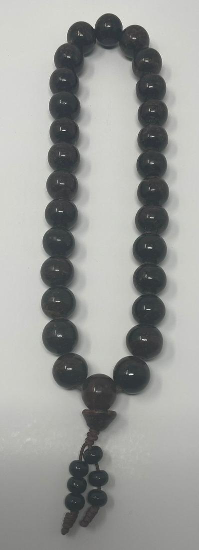 Gorgeous large Amber bead necklace (1 of 3)