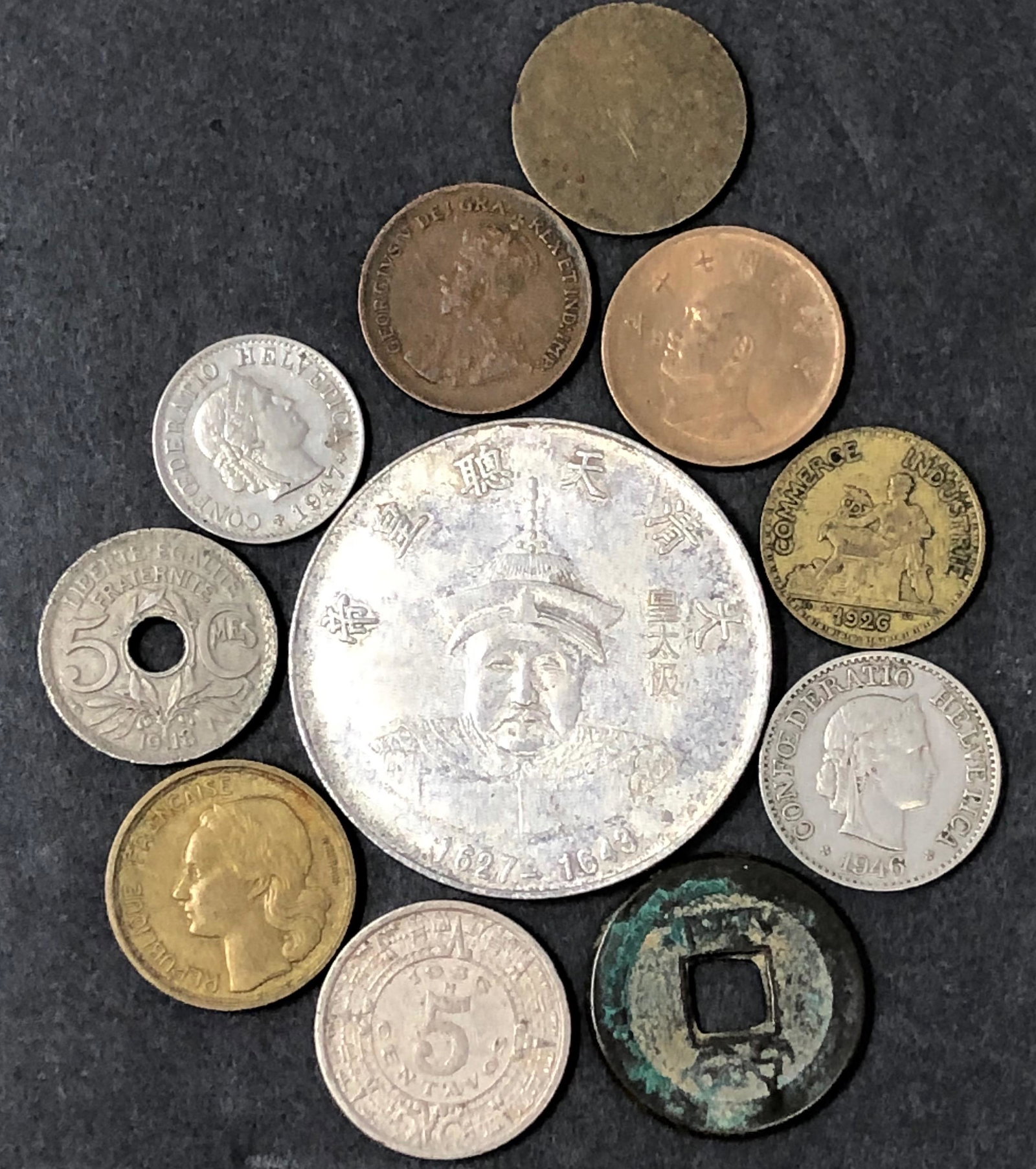11 old world coins (1 of 5)