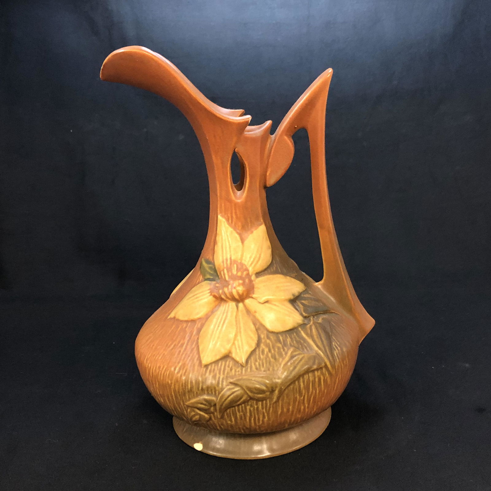 Buy ROSEVILLE Clematis handled pouring jug floral design Churchill