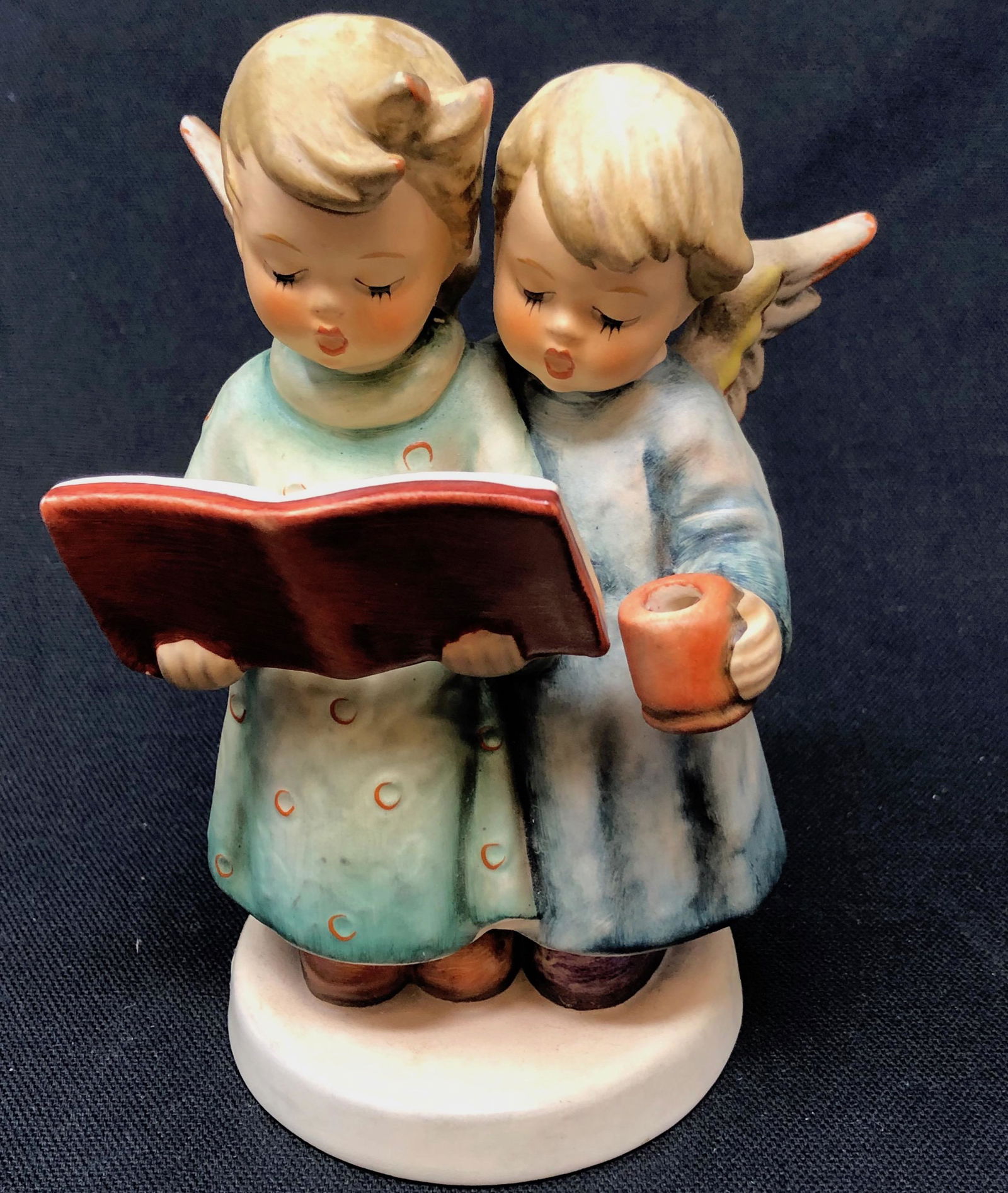 Hummel ANGEL DUET 193 Candleholder Signed 83 (1 of 5)