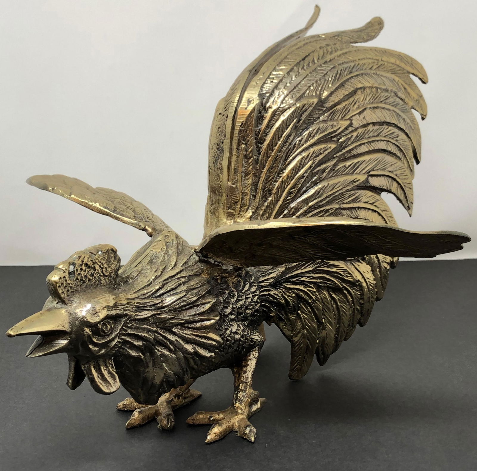 Golden ROOSTER Statue Barnebys