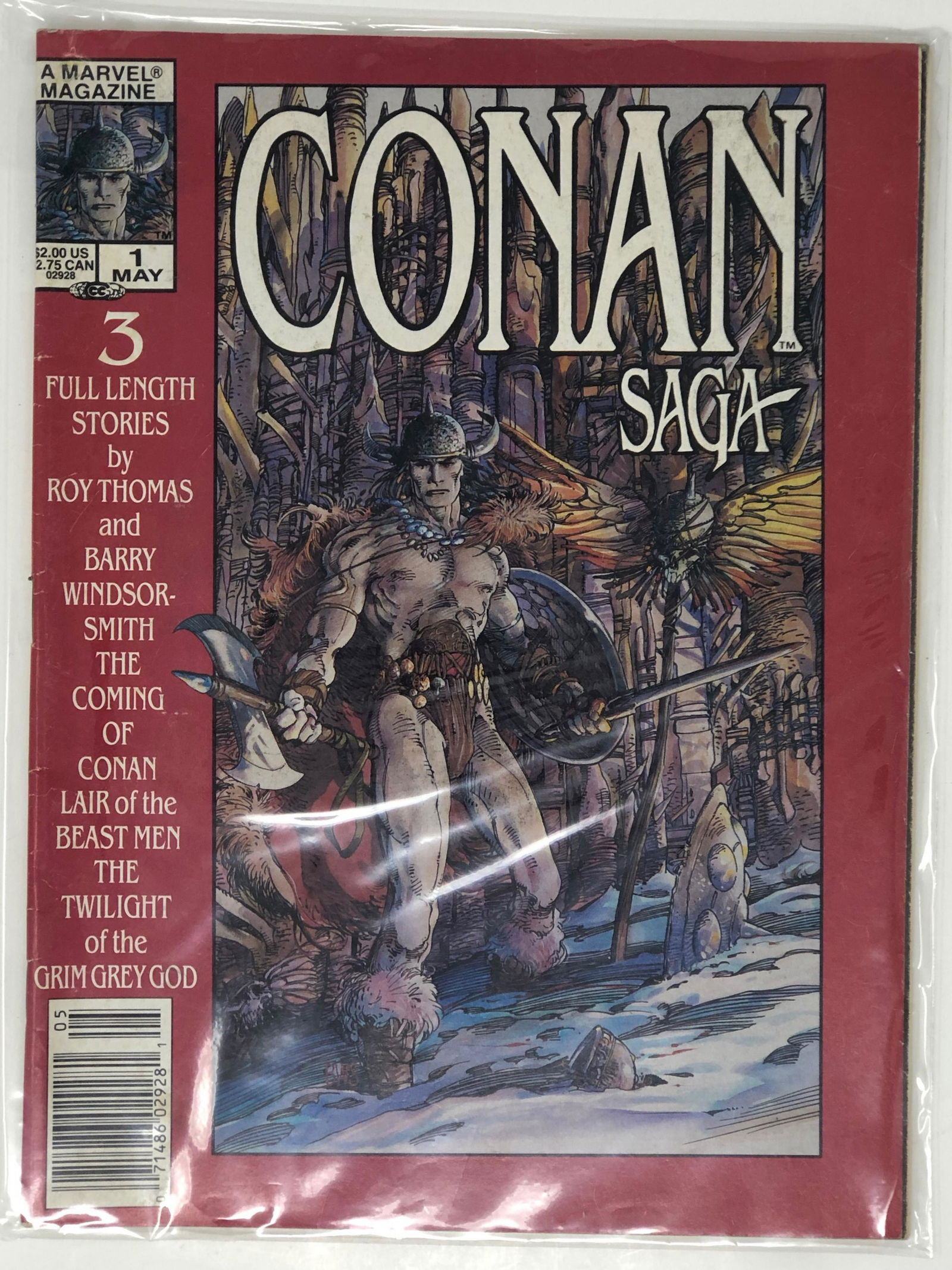 Marvel, CONAN SAGA A Marvel Magazine  #1 (1 of 2)