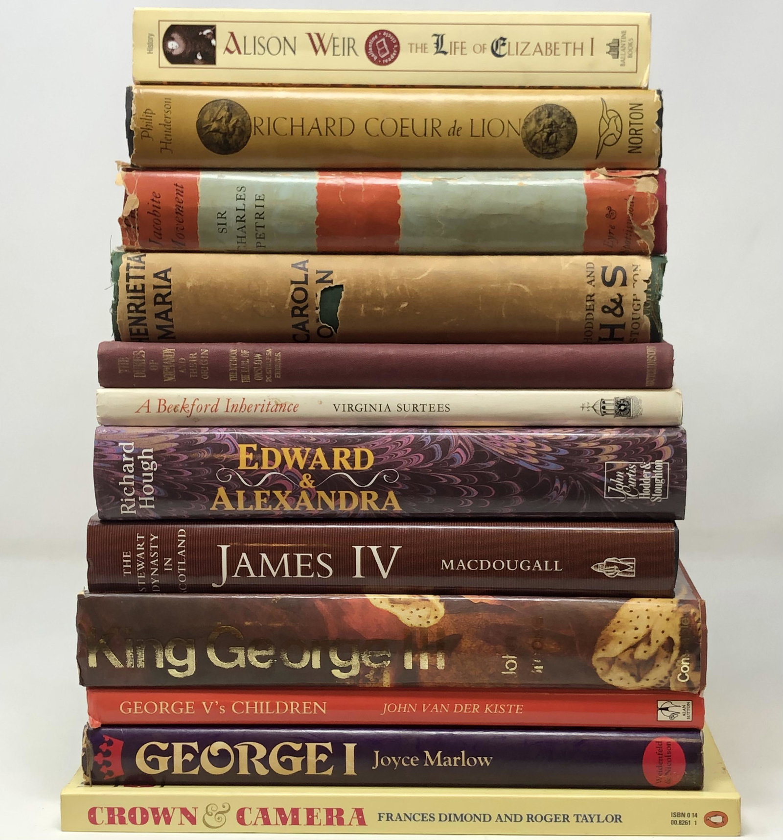 (12) British Royalty Historical Volumes (1 of 8)