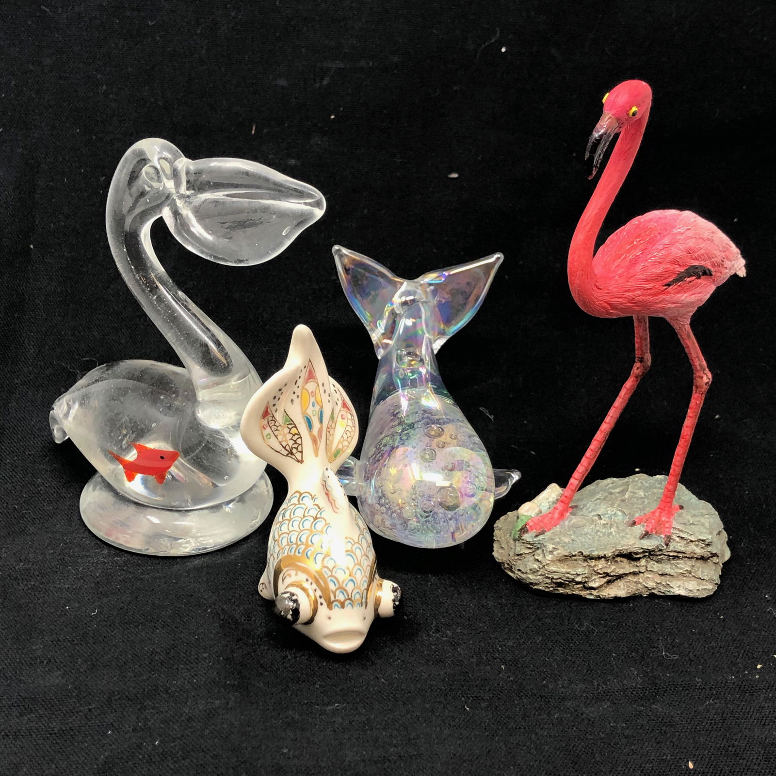 Lot (4) Ocean Life Statues Figurines (1 of 11)