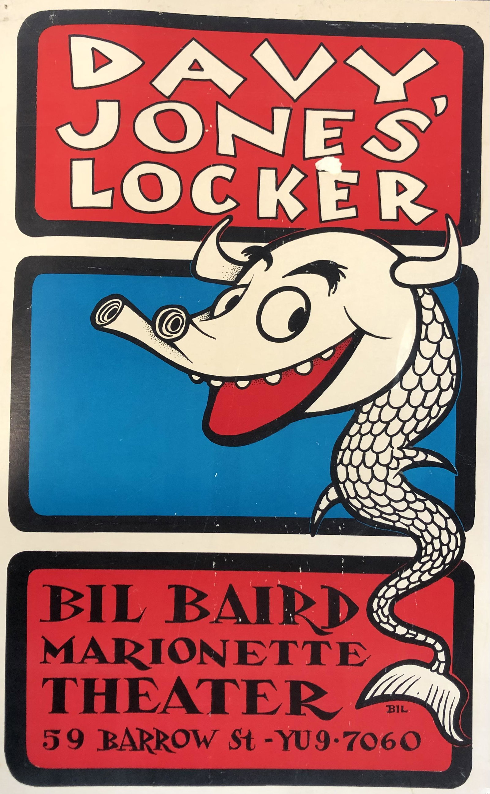 1970s BIL BAIRD MARIONETTE THEATER POSTER (1 of 3)