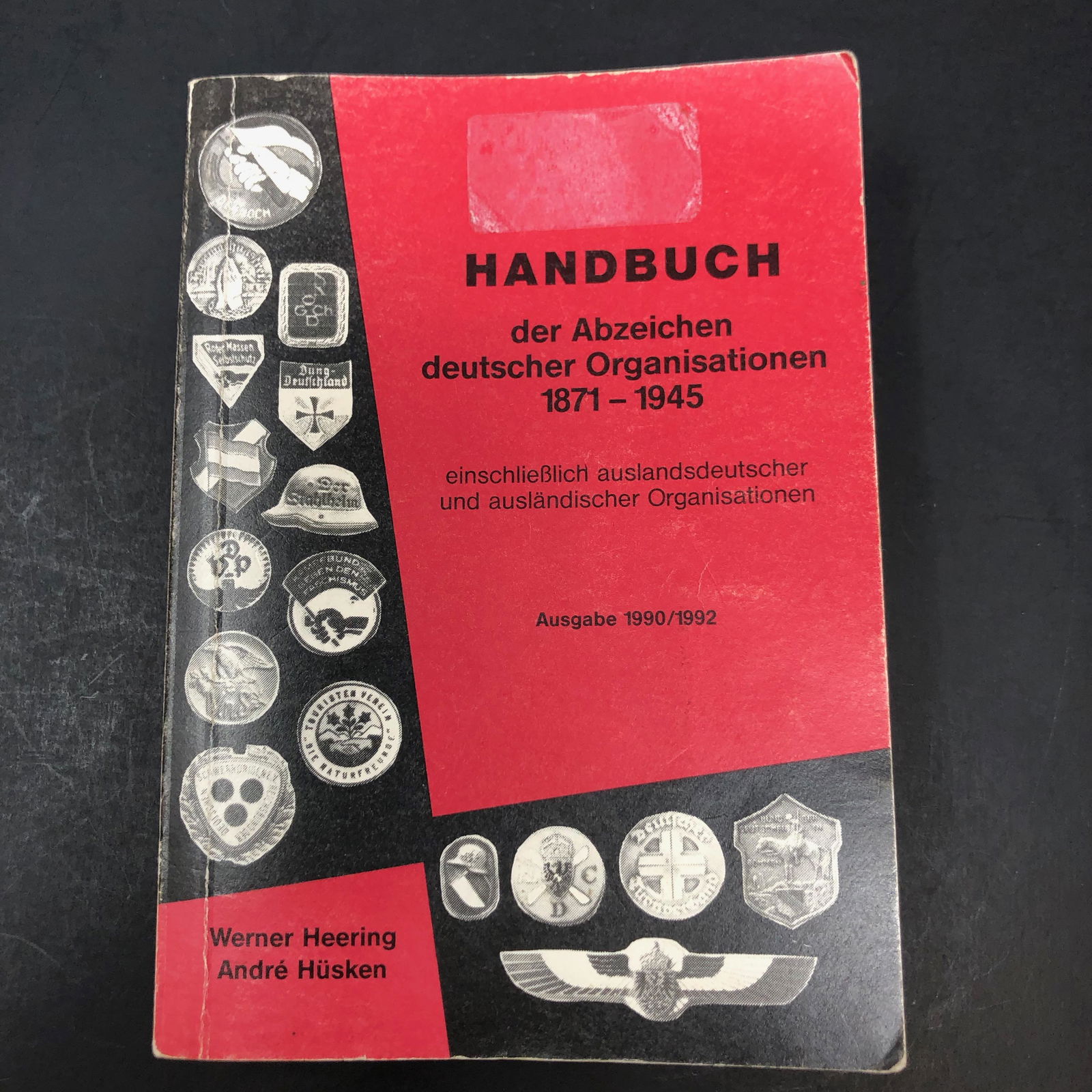 HANDBUCH der Abzeichen deutscher Org. 1871-1945 (1 of 4)