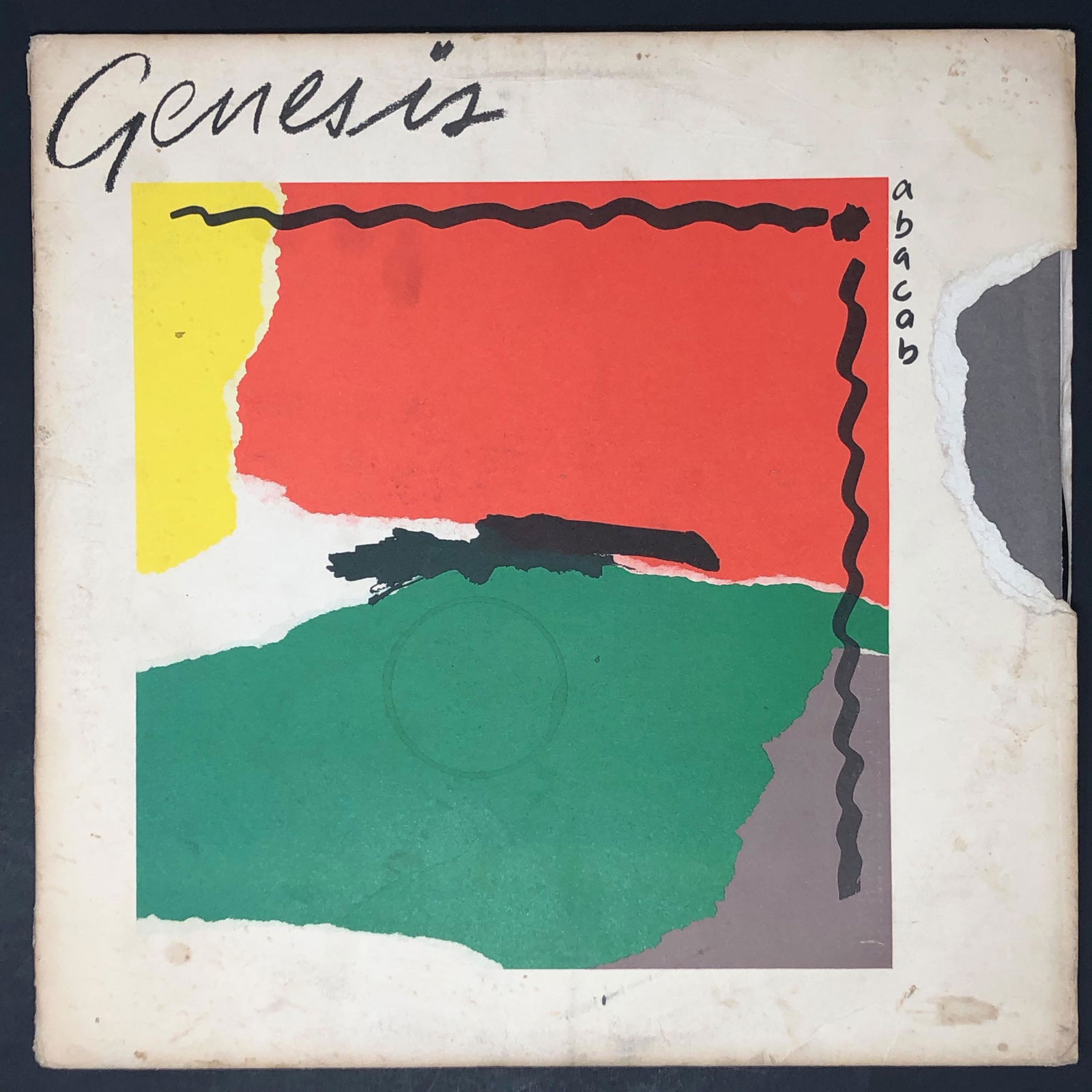 Vinyl LP Genesis ABACAB 1981 Atlantic (1 of 2)
