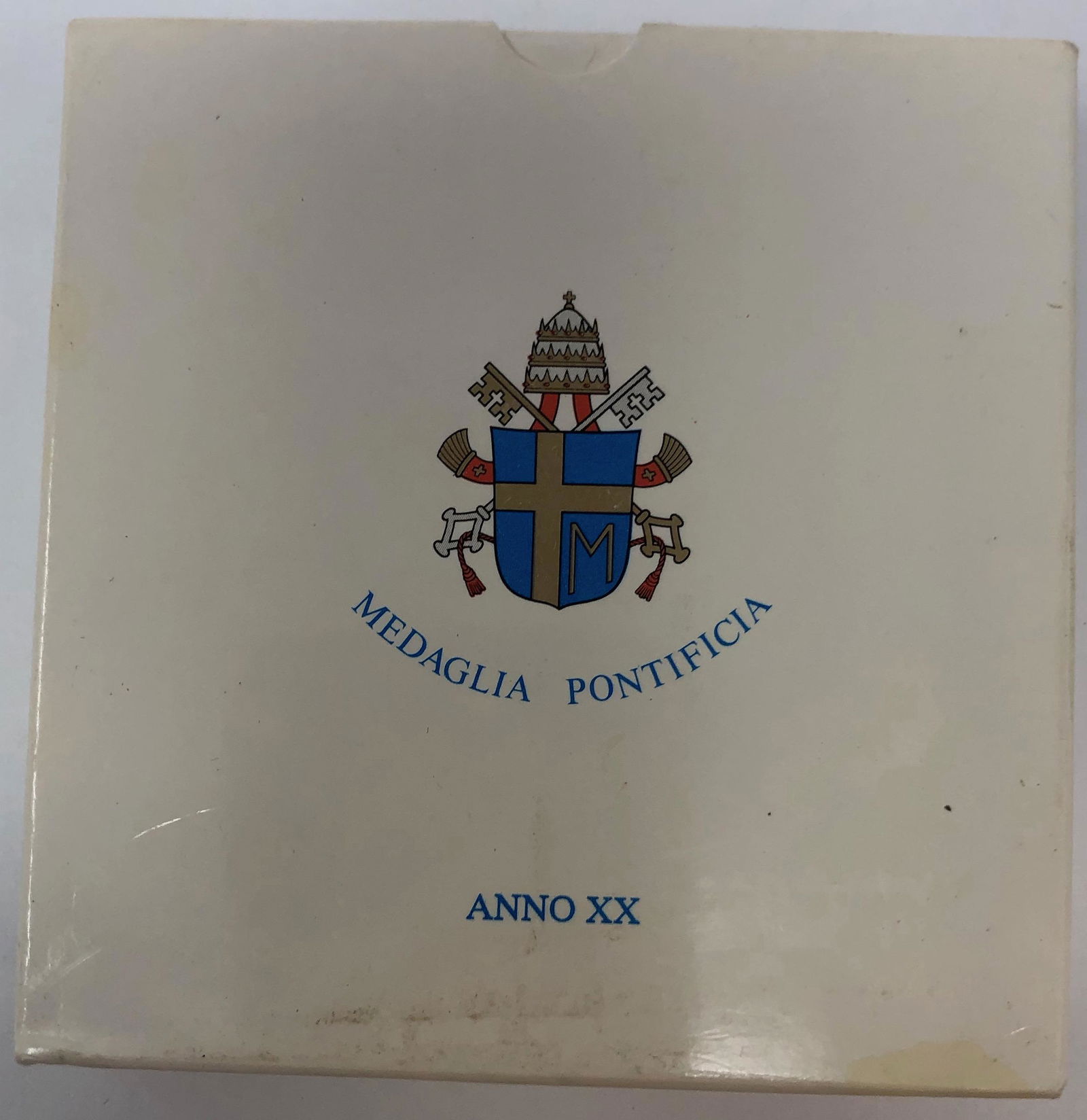 1998 Vatican City Annual Papal Silver Medal in case w COA (1 of 4)