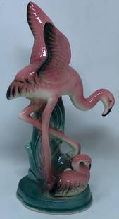 Vintage 1950s Lane & co Van Nuys Calif Crane figurine: Description: 1950s Lane & Van Nuys Calif co Crane figurine. Measurement approximate: 5.5"h Material: Porcelain