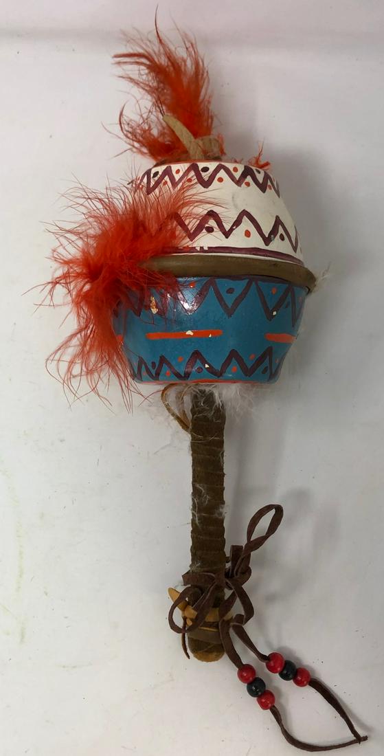 Native American Indian / Navajo Dance rattle (1 of 2)