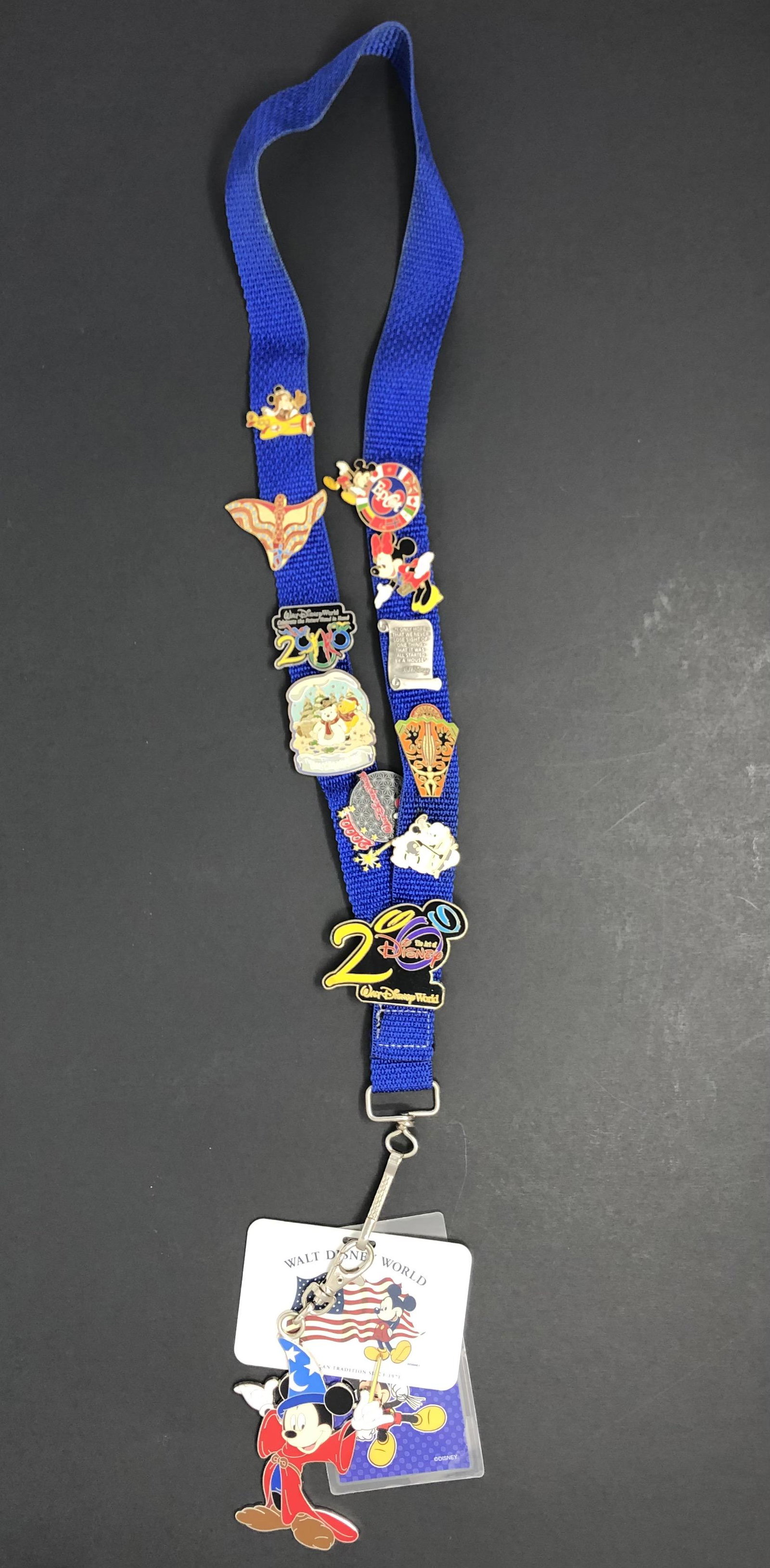 Walt Disney World Braid Necklace Pin Collection (1 of 7)