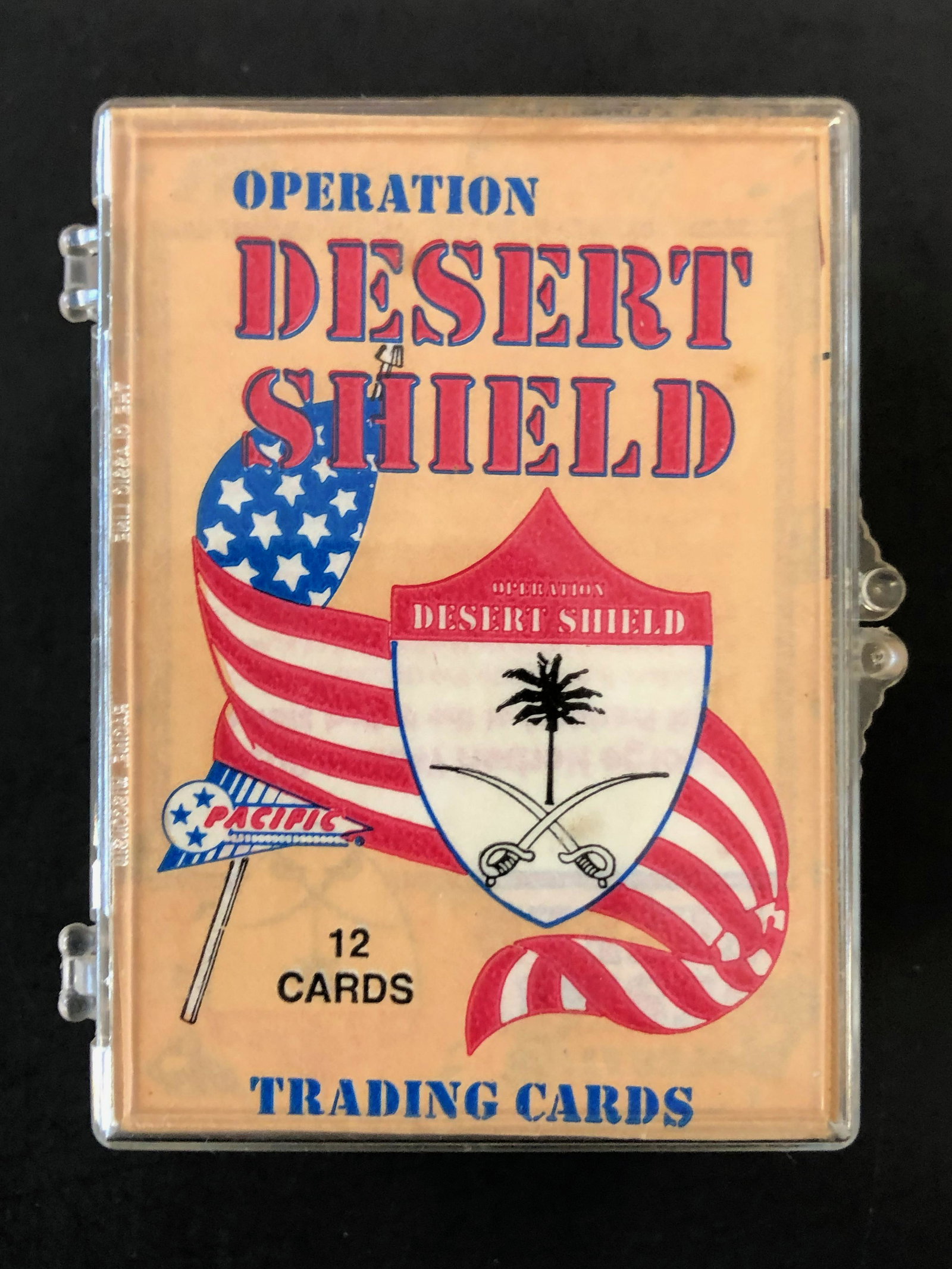 Operation Desert Shield (110) Trading Cards Set in Case (1 of 2)