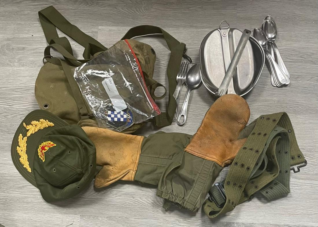 Misc. WWII & Korean War U.S. Solider Army Gear (1 of 9)