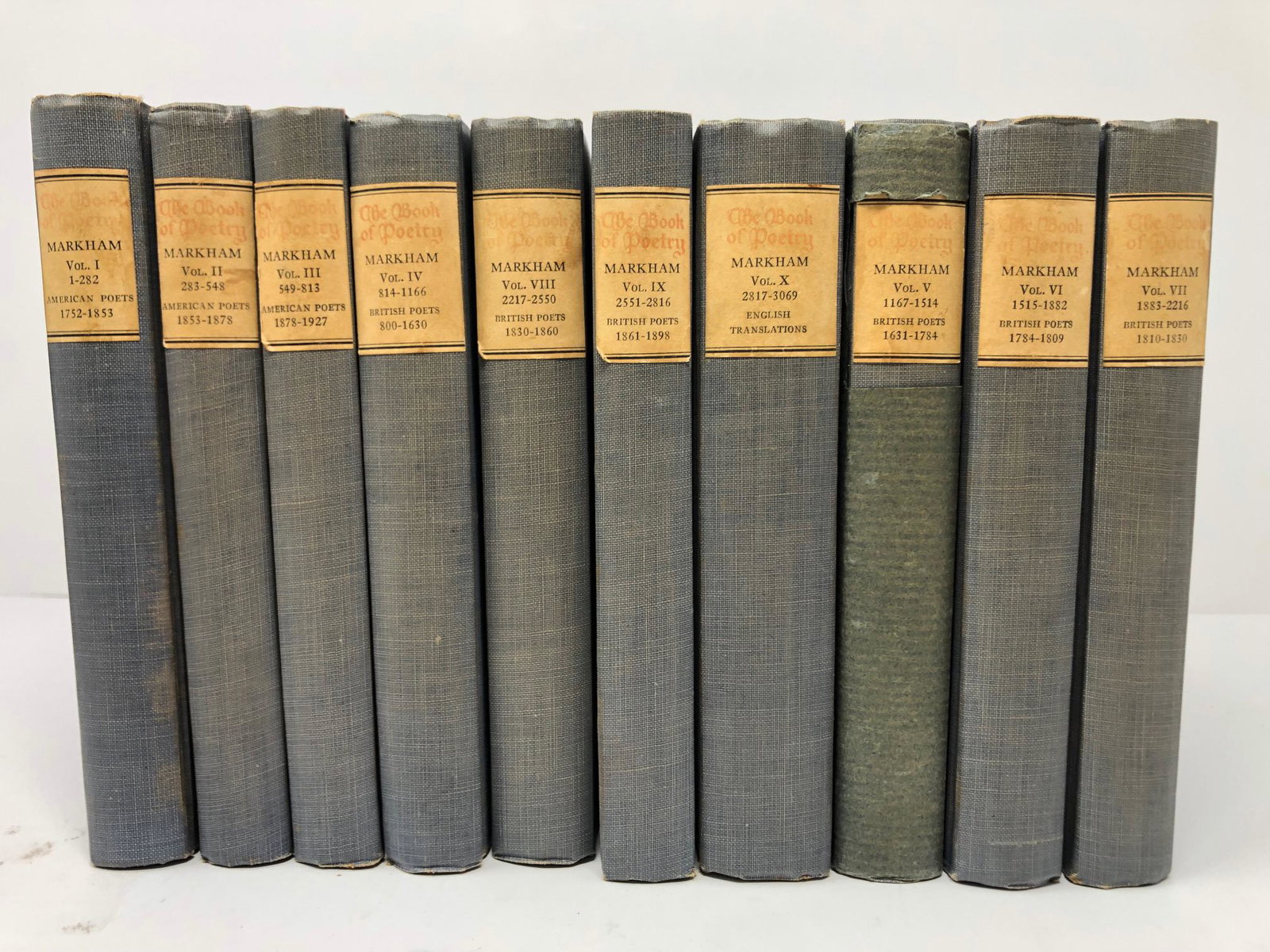 Edwin Markham.  Book Of Poetry. 1932 Signed Edition (1 of 4)