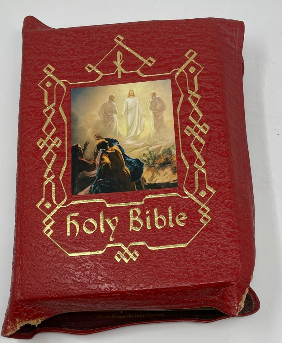 HOLY BIBLE /CATHOLIC PRESS 1962 #2 (1 of 5)