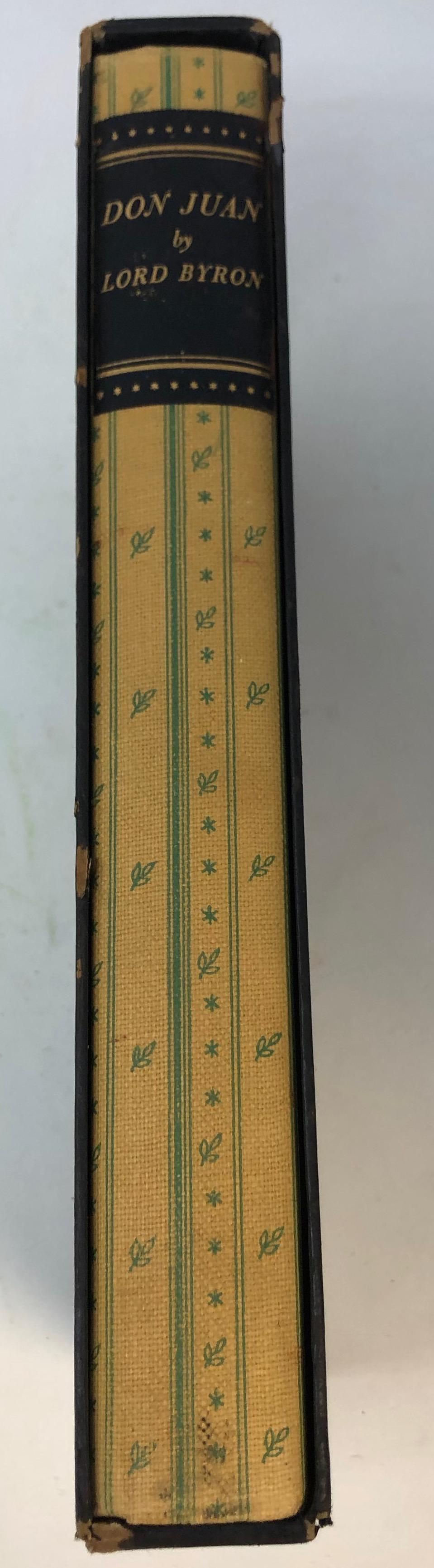 George Gordon, Lord Byron: Don Juan  A Satiric Epic of Modern Life. 1943 Edition (1 of 5)