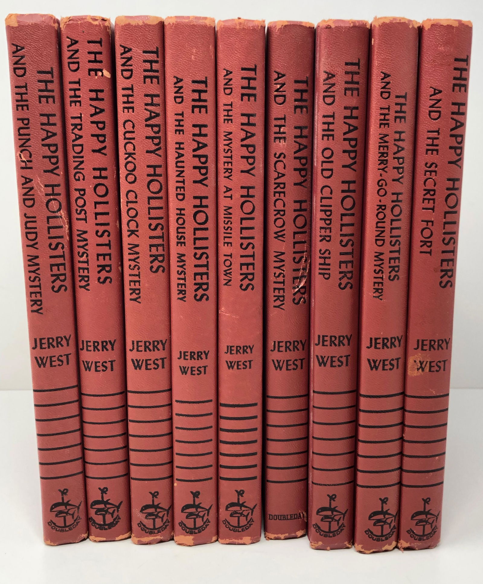 Jerry West: The Happy Hollisters Series Books 1955-1964 Edition. (1 of 4)