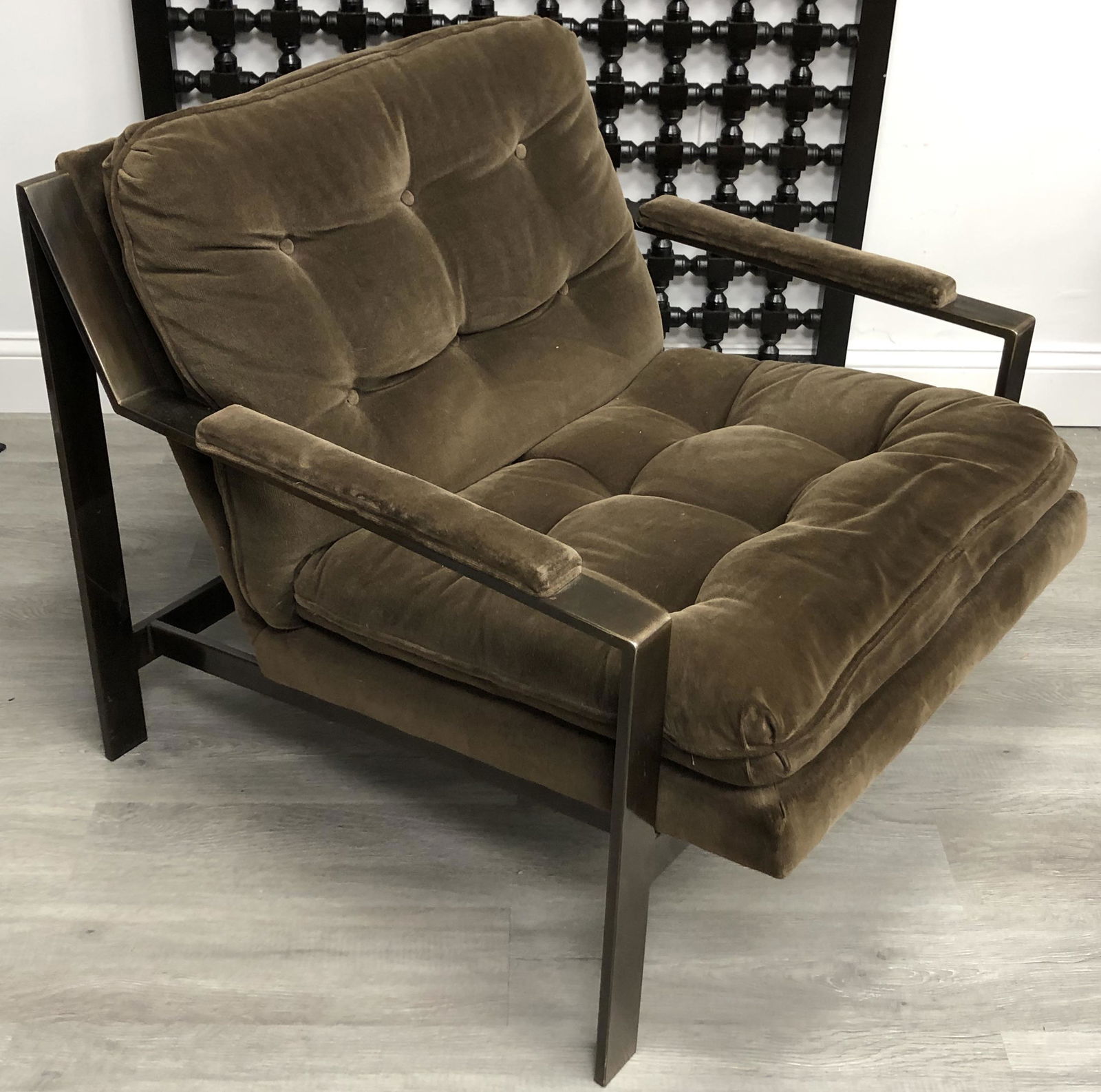 Milo Baughman Mid Century Modern Arm Chair (1 of 4)