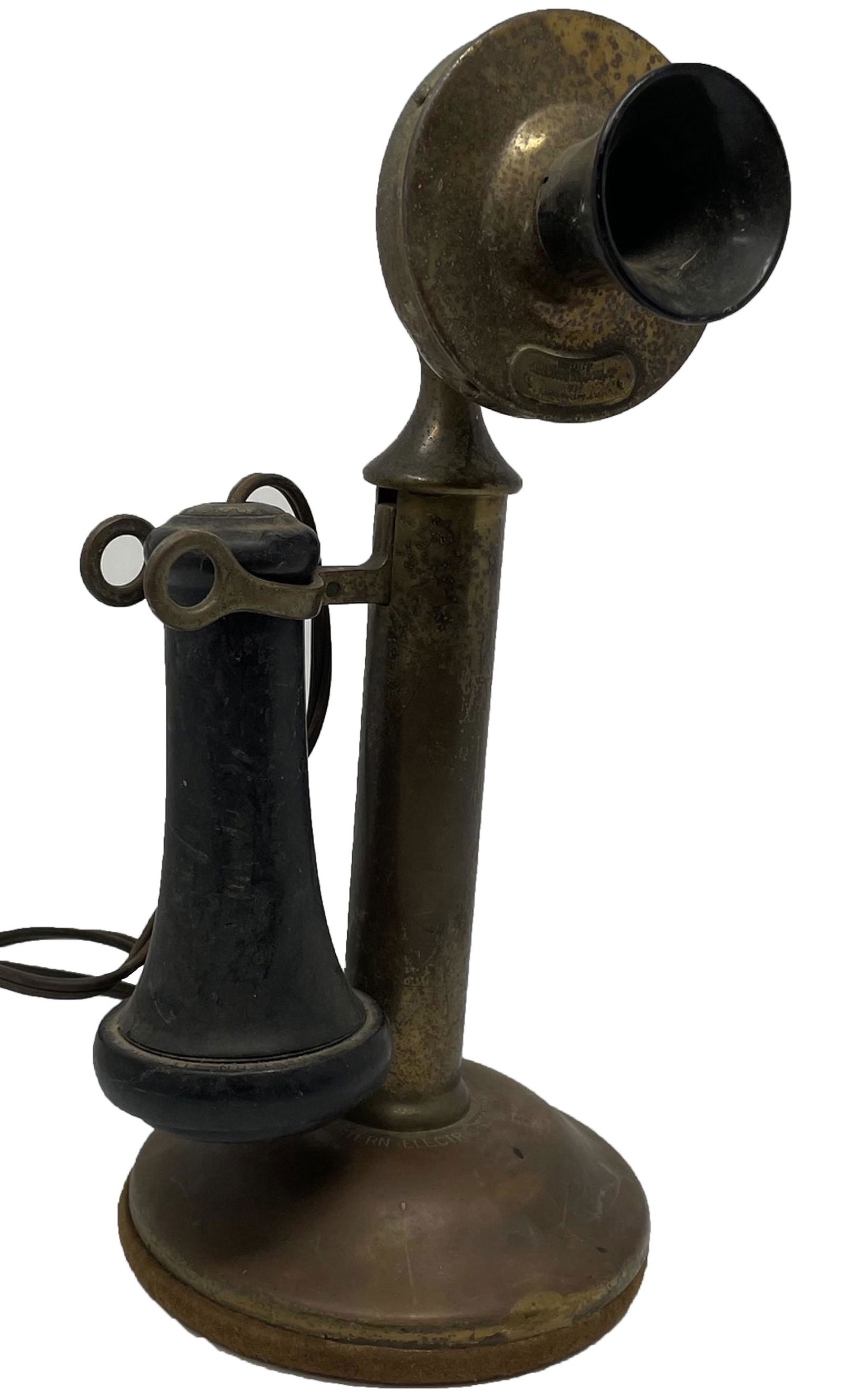 Antique Western Electric Co. Candle Stick Telephone. (1 of 6)
