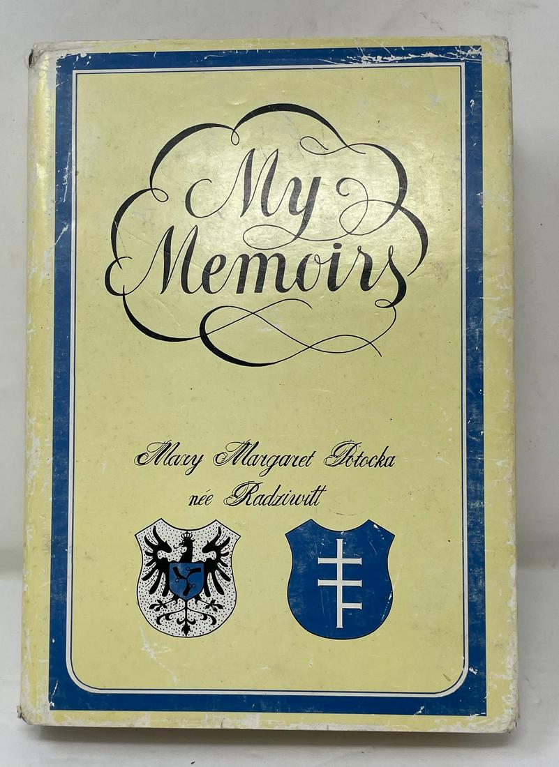 Mary Margaret Potocka. My Memoirs. 1992 Edition (1 of 5)