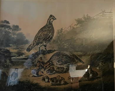 CURRIER AND IVES/ CARES OF THE FAMILY LITHOGRAPH: Description: CURRIER AND IVES/ CARES OF THE FAMILY LITHOGRAPHMedium: Lithograph paperMeasurement approximate: 25 X 20 Image (Image).