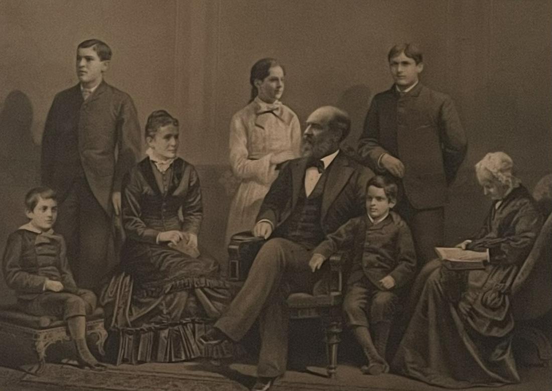 CURRIER AND IVES/ JAMES GARFIELD / LITHOGRAPH (1 of 7)