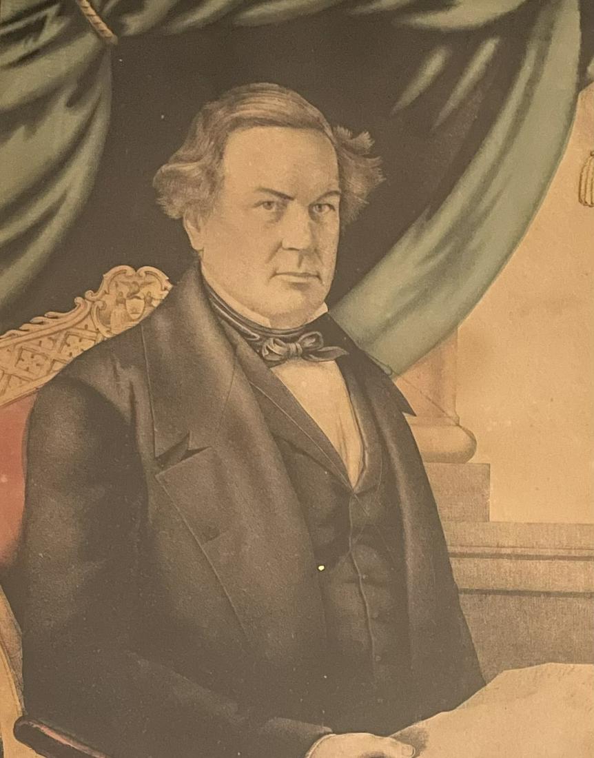 CURRIER AND IVES / Millard Fillmore / Lithograph (1 of 6)