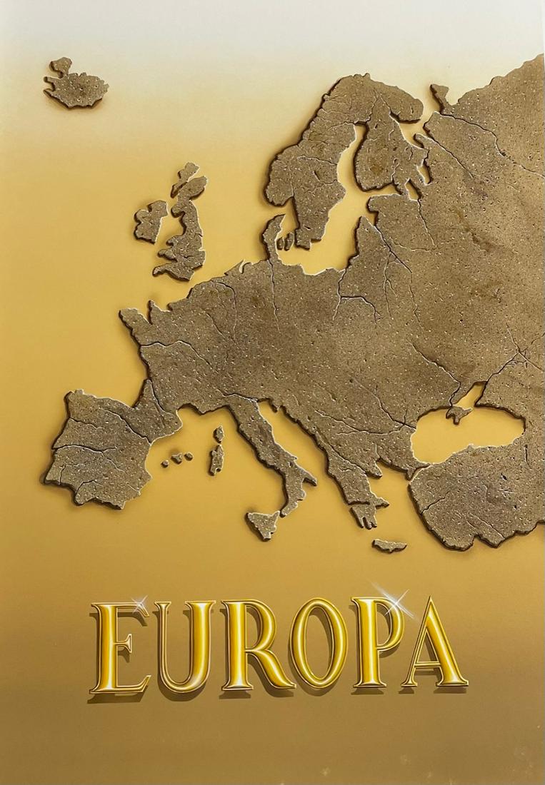 ARTIST: LAINE VAIGUR / MAPA EUROPA 500 ANOS Pagina/ Poster (1 of 4)
