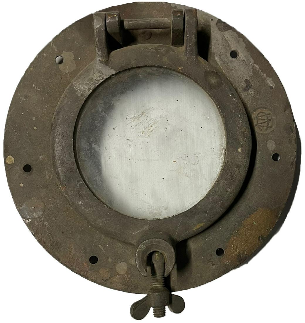 Antique Brass Ship Nautical pothole #3 (1 of 4)