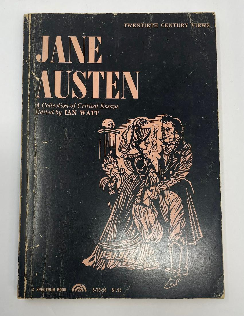 JANE AUSTEN.A collection of critical essays. 1963.: Description: JANE AUSTEN.A collection of critical essays. 1963. Material: Paper
