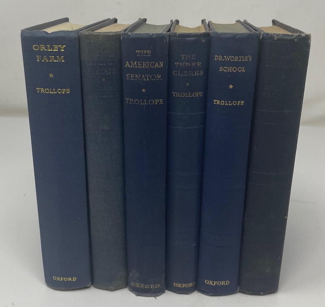 Works of Anthony Trollope Six Volume Set Copr. Oxford University Presss (1 of 15)