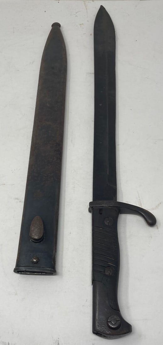 German  Weyersberg Kirschbaum Co Solingen Bayonet Pre-WWI with scabbard (1 of 6)