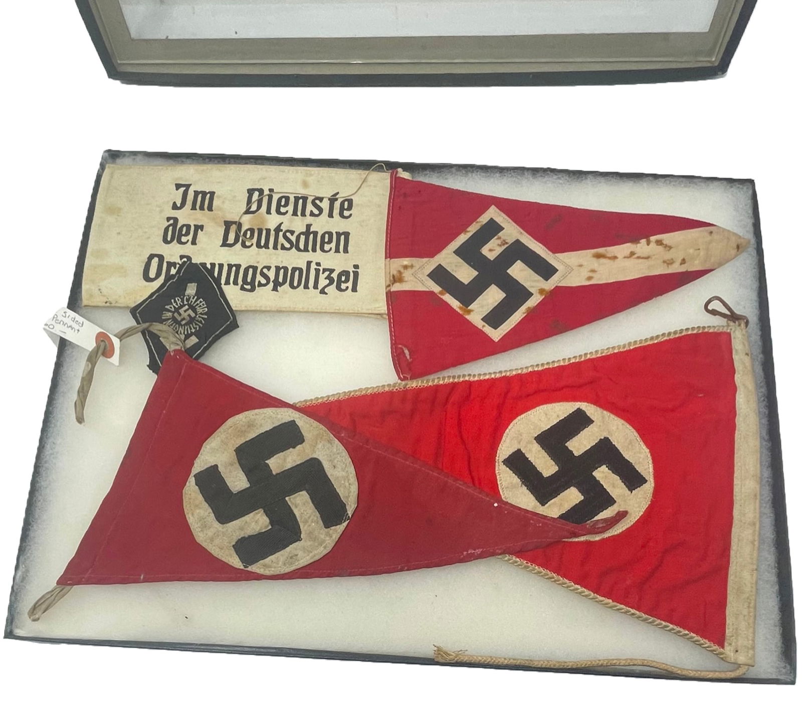 WWII German Third Reich flags: Description: WWII German Third Reich flags