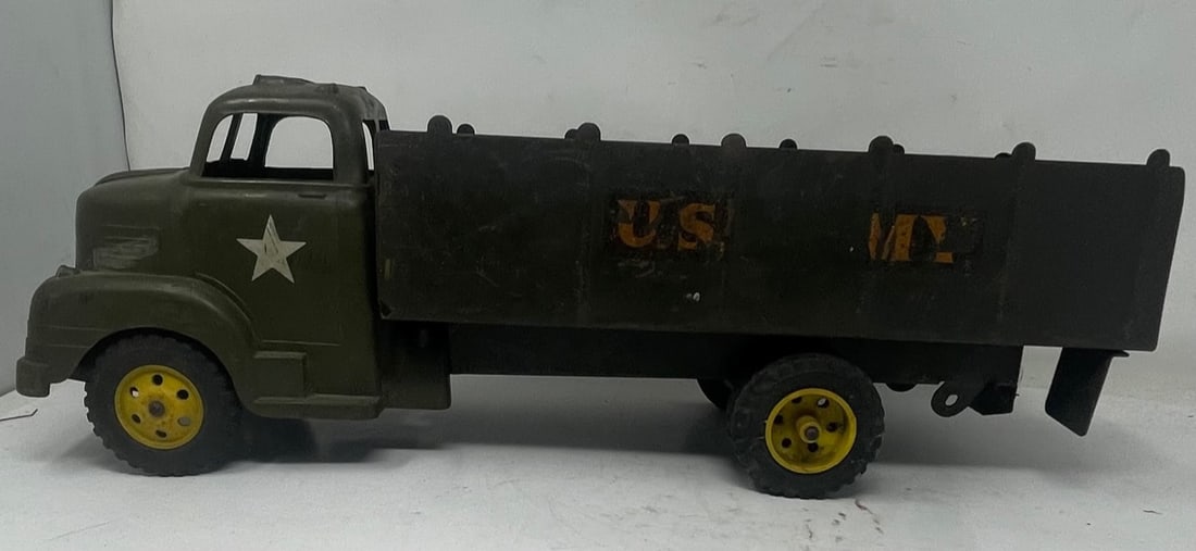 US LOUIS MARX MILITARY TRUCK MODEL/ 19 x 6 (1 of 5)