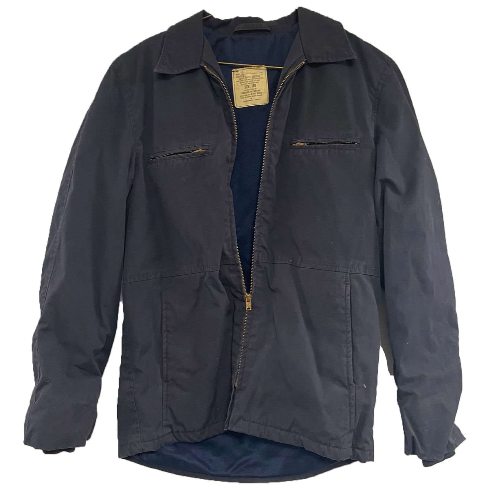 VINTAGE 1970S MILITARY NAVY UTILITY JACKET (1 of 4)