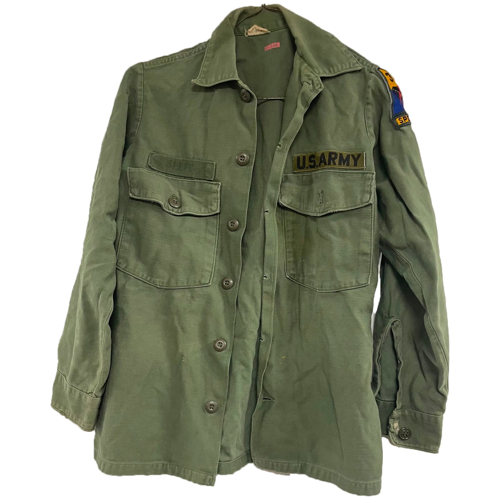 VINTAGE 60S / VIETNAM ERA US ARMY SHIRT (1 of 6)