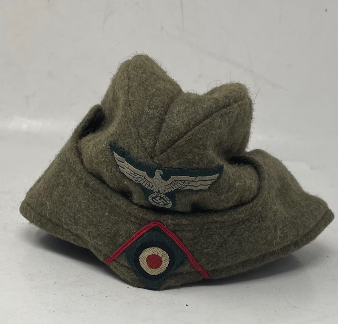 WWII Era German Wehrmacht HEER Artillery M34 Cap (1 of 6)