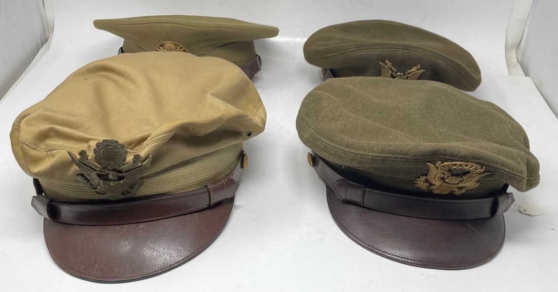 Assorted US WWII Military Visor Hats / Bancroft #2 (1 of 9)